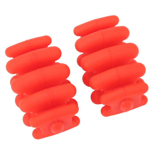 Red Compound Bow Limbs Stabilizer - Universal Vibration Dampener 2pcs