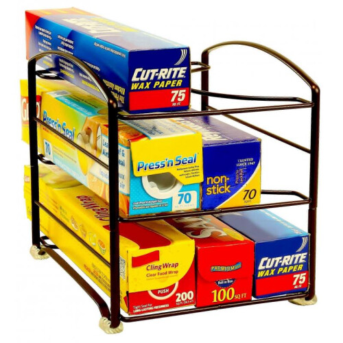 Bronze kitchen cabinet storage rack suitable for organizing spaces in your kitchen while enhancing dcor and functionality