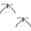 2Pcs Iron Xmas Tree Stand Green Holder Stable Base for Artificial Tree 4