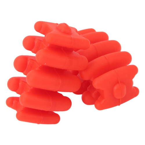 Red Compound Bow Limbs Stabilizer - Universal Vibration Dampener 2pcs 2