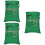 3Pcs Christmas Candy Gift Bags Canvas Drawstring Pockets For Party 7