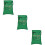 3Pcs Christmas Candy Gift Bags Canvas Drawstring Pockets For Party 9