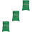 3Pcs Christmas Candy Gift Bags Canvas Drawstring Pockets For Party 5