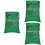 3Pcs Christmas Candy Gift Bags Canvas Drawstring Pockets For Party 6