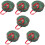 6 Pcs Premium Design Round Christmas Wreath Storage Solution 10