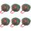 6 Pcs Premium Design Round Christmas Wreath Storage Solution 2