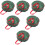6 Pcs Premium Design Round Christmas Wreath Storage Solution 8