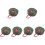 6 Pcs Premium Design Round Christmas Wreath Storage Solution 5