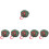 6 Pcs Premium Design Round Christmas Wreath Storage Solution 3