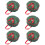 6 Pcs Premium Design Round Christmas Wreath Storage Solution 7