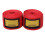 2 st röda boxningshanddukar 3m bomullsbandage 2