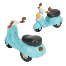 Spielzeugmotorrad aus Kunststoff für Kinder, 68 g, Tischdekoration