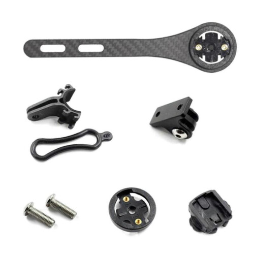 Compatible with Certain Brand Carbon Fiber Integrated Handlebar Computer Stand -b Ssxjv