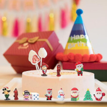 Christmas Advent Calendar Toy Set 24 Day Christmas Countdown Calendar Figure Toys Pack Gifts for Kids Adults