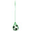 Opvouwbare voetbaltrainer van elastisch nylon voor training (groen) 3
