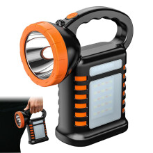 Work Light Rechargeable LED Flashlight With 3 Modes For Mechanic Job Site Camping Backyard Outdoor Garage Waterproof