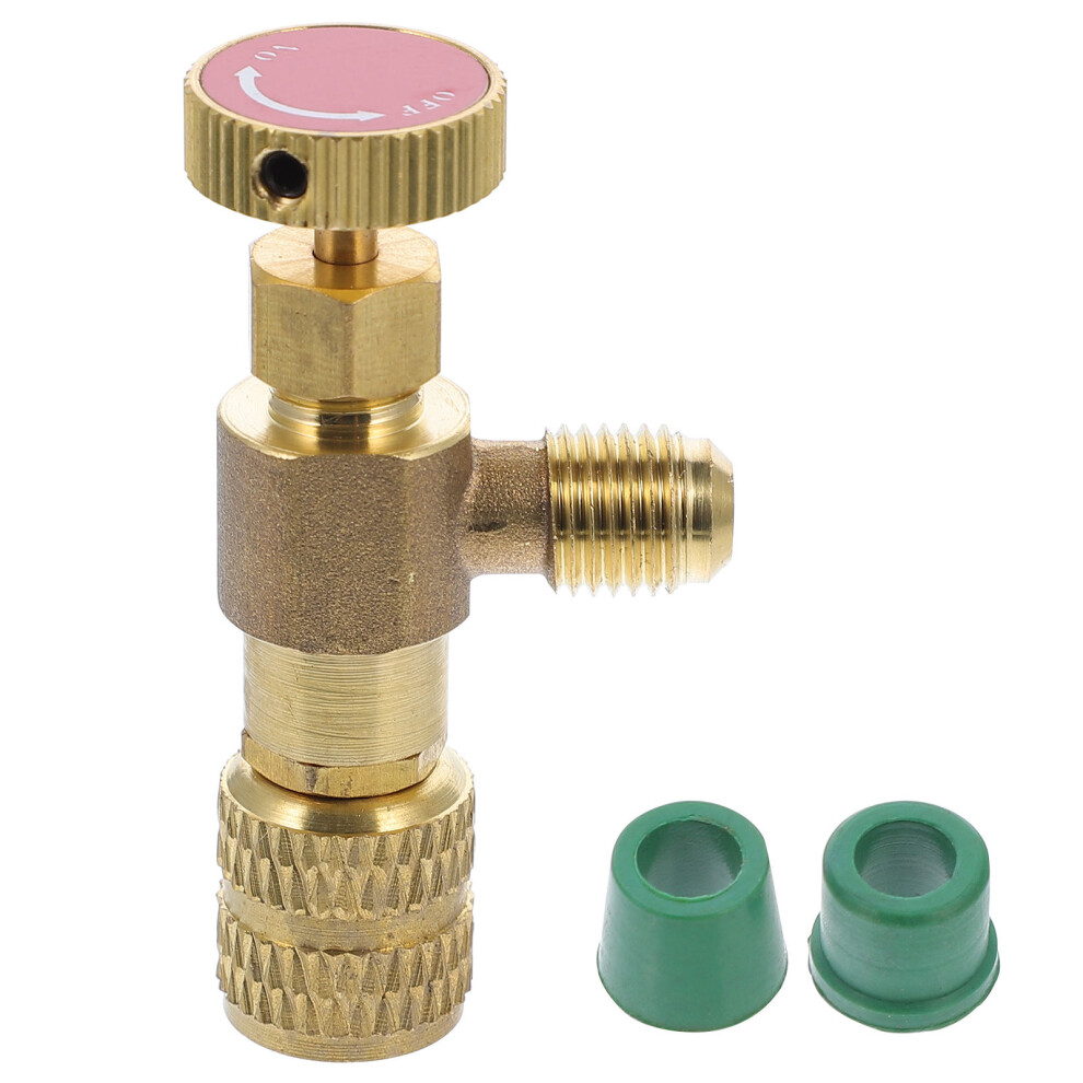 1Pc Copper Fluoride Safety Valve For Car Air Conditioner Refrigerant 3553536033631