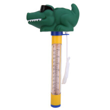 Vandtermometer Flydende Med Snor Præcis Temperaturmåling Sød Tegneseriestil Alsidig Brug I Pool Spabad Badekar Splintersikker Nem