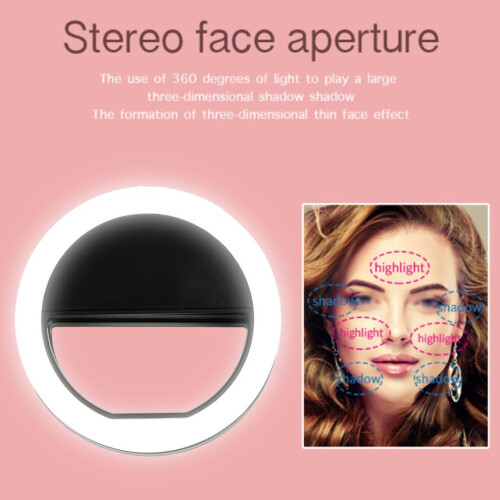 Hållbar 360 Mini Ring Light: Perfekt för streaming av selfies med undervisning 2