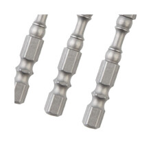 5-teiliges Schraubendreher-Bit-Kreuzschlitz-Set aus S2-Legierungsstahl mit magnetischem Sechskantschaft
