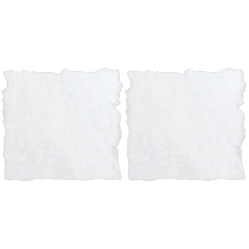 2Pcs Practical Fake Snow Blanket for Christmas Craft Displays 1