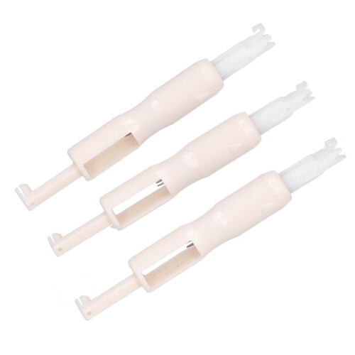Durable Needle Threaders - 3pcs Automatic Inserters for Home Sewing Use