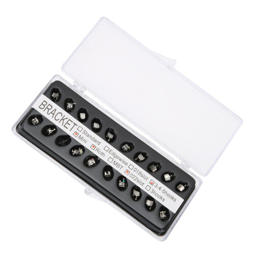 Durable 20pcs Metal Dental Bracket - Self-Ligating Technology