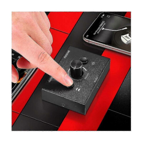 3.5mm Audio Splitter Switcher, 2 Input 1 Output / 1 Input 2 Output Audio Switcher Box 2