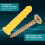 Plastic Expansion Wall Plug Screw Fixings   Self tapping Screws Fastener Hardware Kit (M6) 1