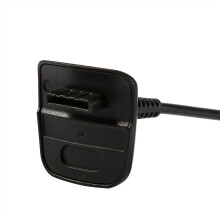1 stuk zwarte 1,5 m draadloze controller USB-oplaadkabel/gamepad-accessoire voor XBOX 360