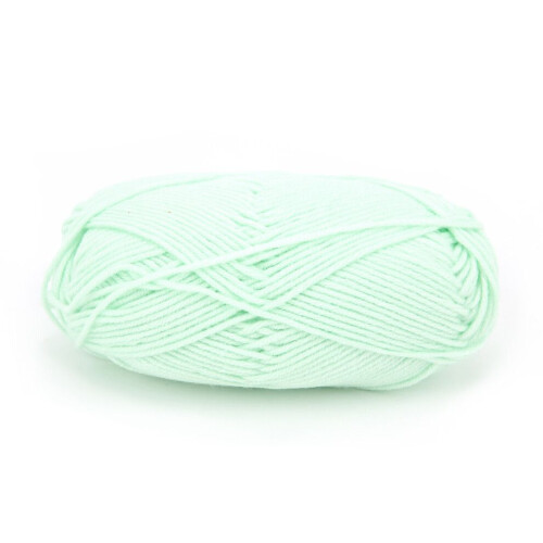 Hilo de algodón verde suave para crochet para tejer ropa infantil DIY 1