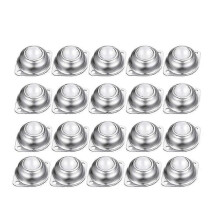 20 Pcs 1 Inch Nylon Ball Transfer Units Universal Rollers for Conveyor Systems
