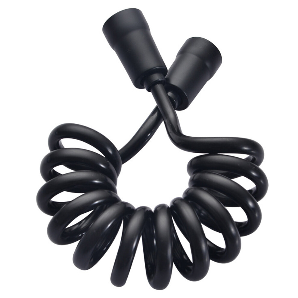 Retractable Spring Hose For Easy Bathroom Management, Spiral Design Flexible Telescopic Shower Hose Ensuring Smooth Water Flow 9060116799862