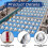 20 Pcs 1 Inch Nylon Ball Transfer Units Universal Rollers for Conveyor Systems 3