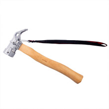Martillo Multifunción De Con Mango De Madera Plata