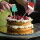 24Pcs Christmas Tree Deer Hat Cake Decorations 11