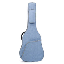 Guitar Bag Oxford Fabric Pearl Cotton Interlayer Thickened Backpack Waterproof Blue