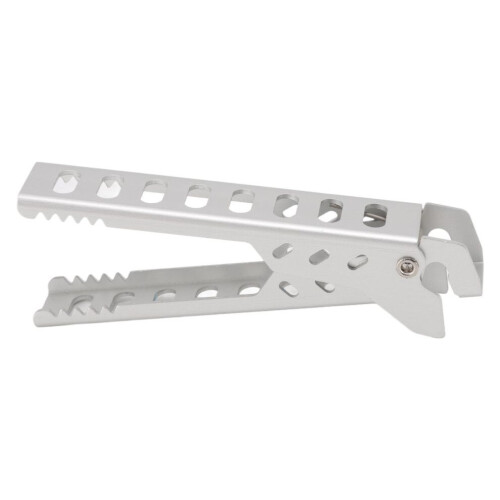 Aluminiumlegering Värmeplatta Griptång för Camping, Silver, 125x25mm