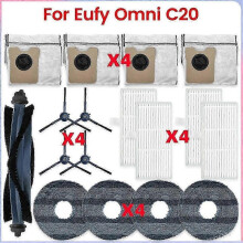 Main Roller Side Brush Hepa Filter Mop Cloth Dust Bag Accessories for Omni C20 Vacuum Parts
