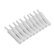 Kompakt set med 10 gasavlastningsrör för babyer - Säkra och lättanvända ventilationspinnar