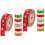 2 Count Wrapping Ribbon For Presents Chrustmas Bow Making Ribbons 4