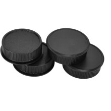 4 paar lens- en bodydoppen voor camera's met M42-schroefvatting.