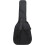 41 Inch Guitar Bag Acoustic Classical Case Soft Carry Bag Polyester Double Shoulder Backpack Black 2