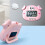 Pink Digital Kitchen Timer Alarm Clock, Precise Timekeeping for Cooking & Household 4