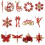 Sparkling Snowflake Christmas Ornament Shatterproof-Butterfly 2