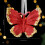 Sparkling Snowflake Christmas Ornament Shatterproof-Butterfly 6