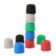 All-Day Comfort with 5 Pairs of 4.9mm Memory Foam Earphone Tips - 10 PCS