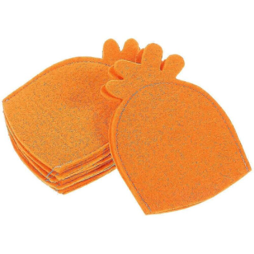 8Pcs Pineapple Shaped Easter Eggs Holder for Easter Party Table Decor and Egg Containers Bags