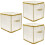 3Pcs Multi-Grid Christmas Gift Storage Box for Balls and Decorations 6