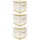 3Pcs Multi-Grid Christmas Gift Storage Box for Balls and Decorations 8